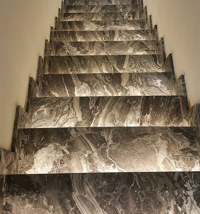 Marble staircase