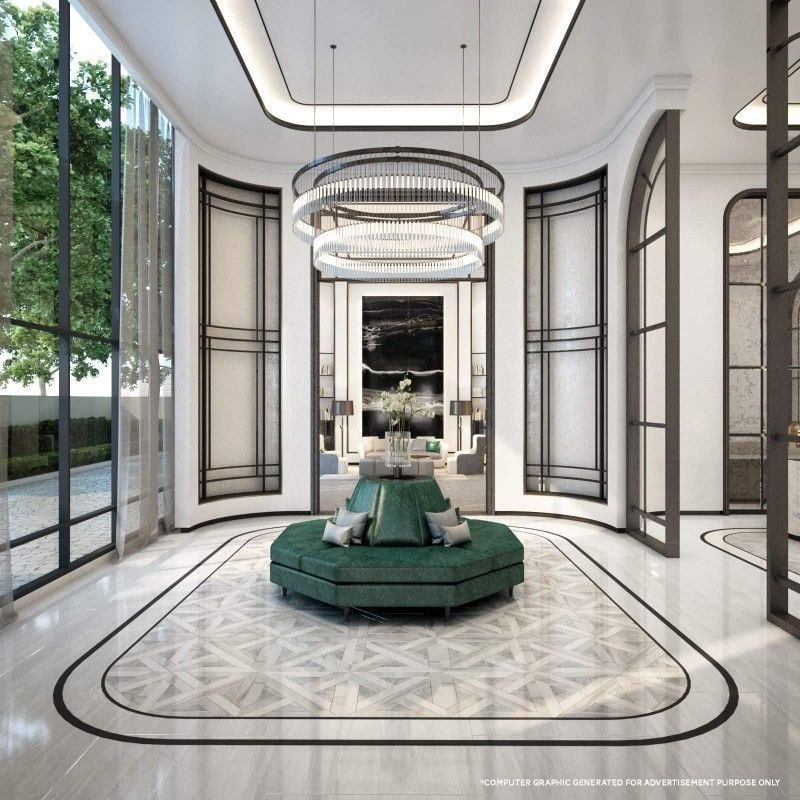 Marble commercial lobby
